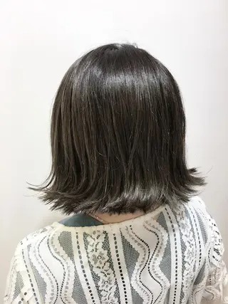 ショート カラー 海外風レイヤーカット 👑店長　平松　由のヘアスタイル