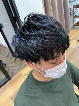 ショート メンズ 天野 開のヘアスタイル