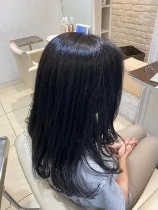 ロング 大賀 和希のヘアスタイル