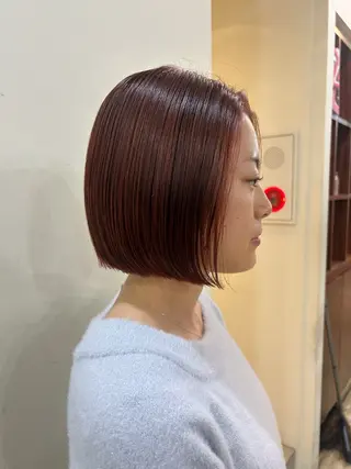 ミディアム 顔周り/レイヤー/ 透明感/あやか💕のヘアスタイル