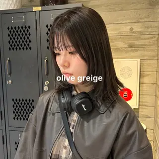 カラー 暖色カラー推し/ トヤエリコのヘアスタイル