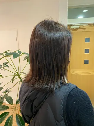 ミディアム CIEN所属・松下 育未のヘアスタイル