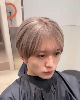 ショート カラー メンズ 超有名店から独立/ メンズ特化/ジンのヘアスタイル