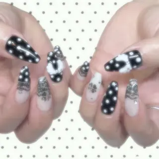 ネイル .꒰ঌtenten ໒꒱·̩͙．のネイルデザイン