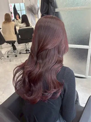 ロング MAHO/透明感カラ ー/髪質改善🍒のヘアスタイル