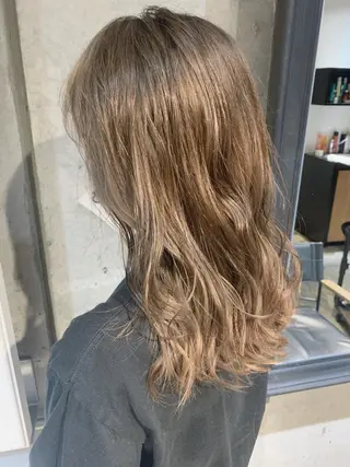 ロング カラー 吉沢遣人/レイヤー 艶カラー/パーマのヘアスタイル