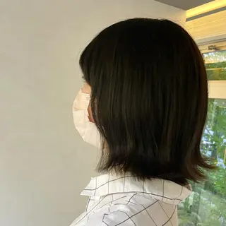 ショート 韓国/透明感カラー さなのヘアスタイル