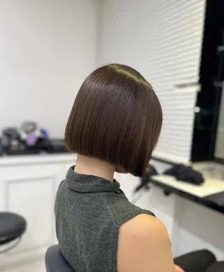 カラー *モデル募集🫧愛さ れ透明感ヘア🫧福岡のヘアスタイル