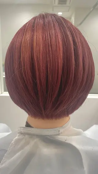 ショート カラー 💝似合わせカット& カラーUruna💝のヘアスタイル