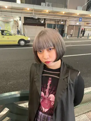 ショート カラー ハイトーン/ブリーチ /hikaruのヘアスタイル