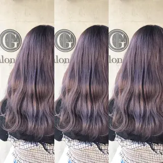 セミロング カラー ヘアアレンジ topstylist 🖤川辺晴加🖤のヘアスタイル