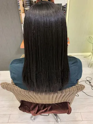 セミロング マルナ本店 ペコのヘアスタイル