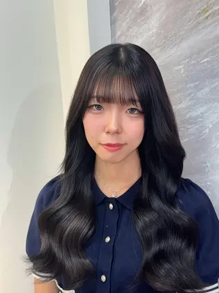 ロング 韓国 透明感 🪽あんじぇ【池袋】のヘアスタイル
