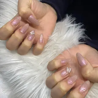 ミディアム HANA まいさのネイルデザイン