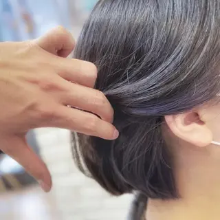 ショート カラー メンズパーマ 本多のヘアスタイル