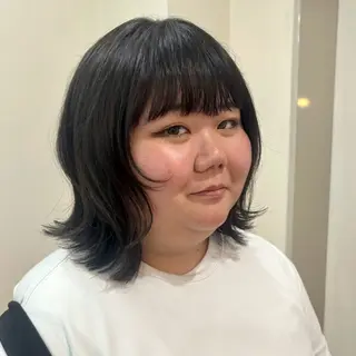 ミディアム icie所属・大阪ヴィーガンサロン KANAKOのヘアスタイル