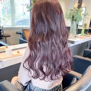 ロング カラー 💗ガーリーヘア🎀 saki💗のヘアスタイル
