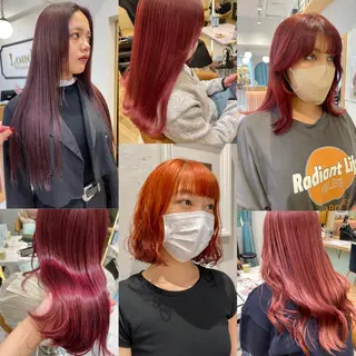 カラー ♥️ブリーチ/ボブ/ レイヤー♥️maiのヘアスタイル