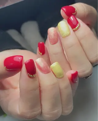 ネイル 加瀬 アンジェリーのネイルデザイン