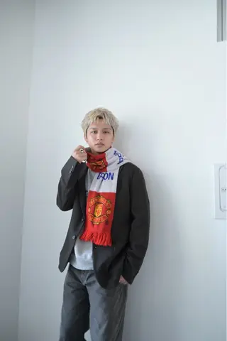 ショート カラー メンズ December/jingumae所属・メンズパーマ 特化うえちりくのヘアスタイル