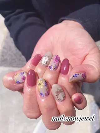 ネイル nail snowjewelのネイルデザイン