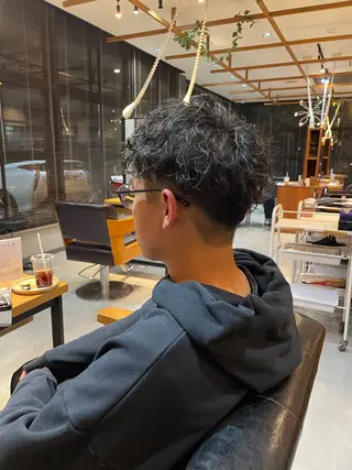 パーマ メンズ Latte川原店所属・金古 美優のヘアスタイル