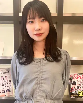 セミロング カラー nambu-GARDEN所属・上田 昂雅のヘアスタイル