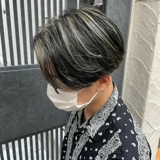 ロング メンズ 大人可愛い/レイヤー /ブリーチ/溝口誠二のヘアスタイル