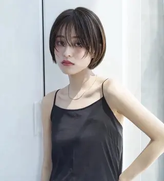ショート ショート/ボブ/透明 感カラー🎀　emiのヘアスタイル