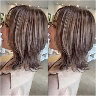 ショート カラー 髪質改善 Noe心斎橋店のヘアスタイル