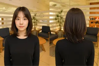 ミディアム ✨ORO豊中本店/ 石田敏友規✨のヘアスタイル