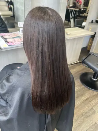 ロング 袋瀬 玲奈のヘアスタイル