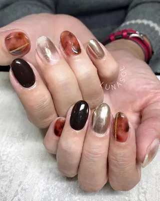 ネイル soluna ソルーナのネイルデザイン