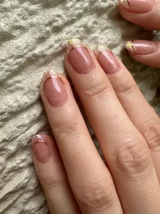 カラー ヘアアレンジ キッズ ネイル マツエク・マツパ アイブロウ 福田 加奈のネイルデザイン