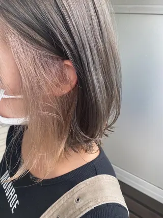 ミディアム カラー 🕶️佐藤 海李🐏のヘアスタイル