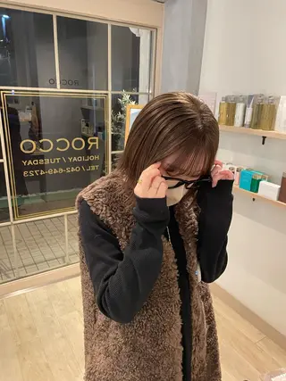 ショート カラー kanami - ROCCO -のヘアスタイル