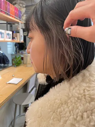 カラー 🍃marina🍃 韓国ヘア/Aujuaのヘアスタイル