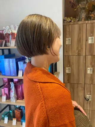 ショート カラー パーマ指名No1 /namiのヘアスタイル