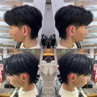 ミディアム メンズ 居心地の良さ◎ 明るいお店です◎のヘアスタイル