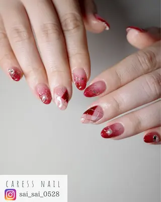 ネイル caress nail カレスネイル 代々木上原所属・カレスネイル さいのネイルデザイン