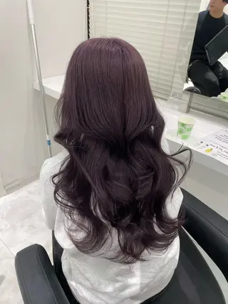 ロング カラー ヘアアレンジ メンズ 🩰韓国ガーリー🏹 kotono🪽のヘアスタイル