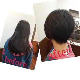 ショート 金城 和将のヘアスタイル