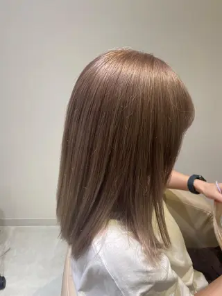 ロング カラー 鹿児島 聖来のヘアスタイル