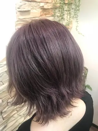 ショート カラー カ ノのヘアスタイル