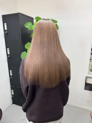 ロング カラー ゆうと/ブリーチモデ ル/ストレートモデルのヘアスタイル