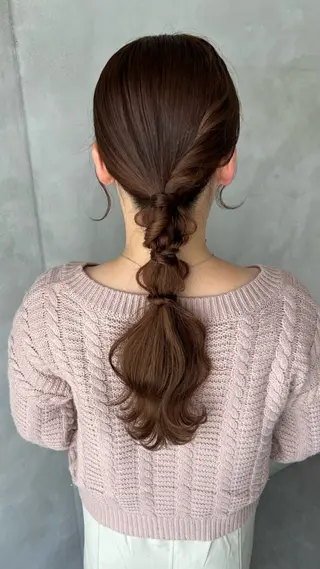 ヘアアレンジ 可児 令路のヘアスタイル