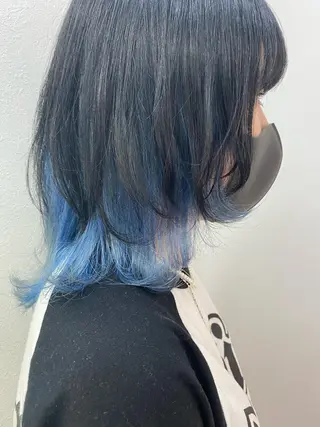 セミロング カラー 遠藤沙也加 /レイヤーカットのヘアスタイル