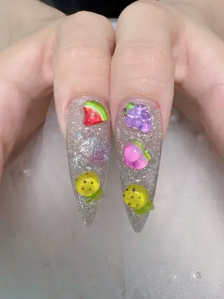 ネイル lucky nail 歌舞伎町のネイルデザイン