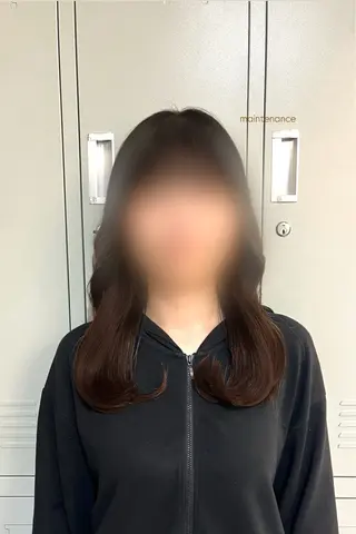 💫韓国カット💫/ 🫧透明感カラー🫧のヘアスタイル