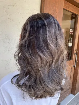 ロング カラー 透明感韓国ヘア♡ みつきのヘアスタイル